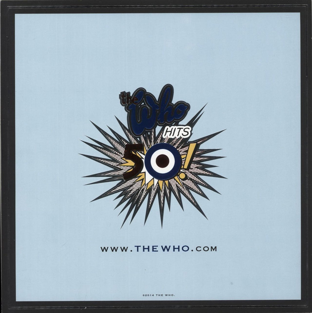 The Who The Who Hits 50! UK tour programme