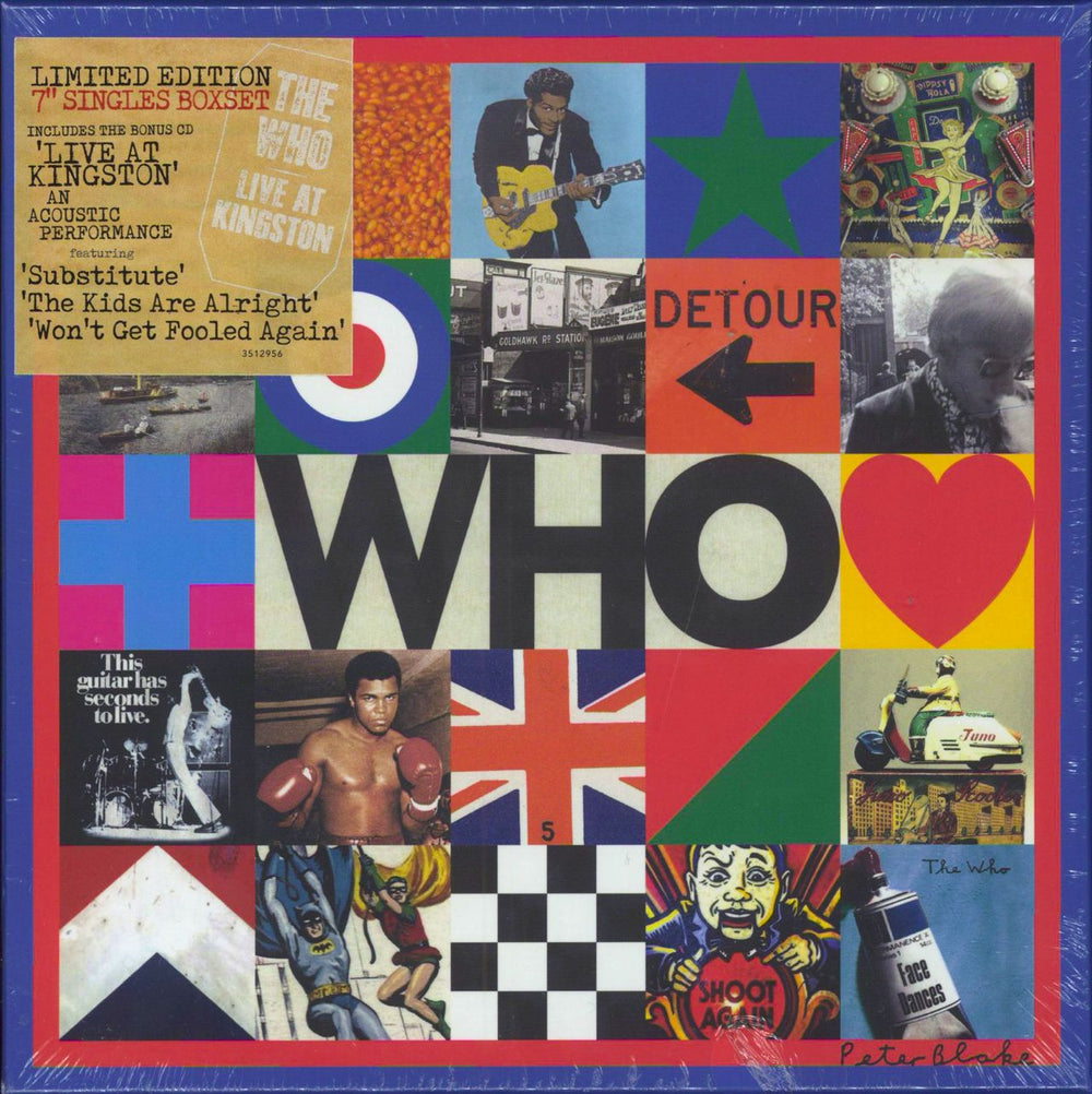 The Who Who / Live At Kingston - Sealed UK 7" single box set 3512956