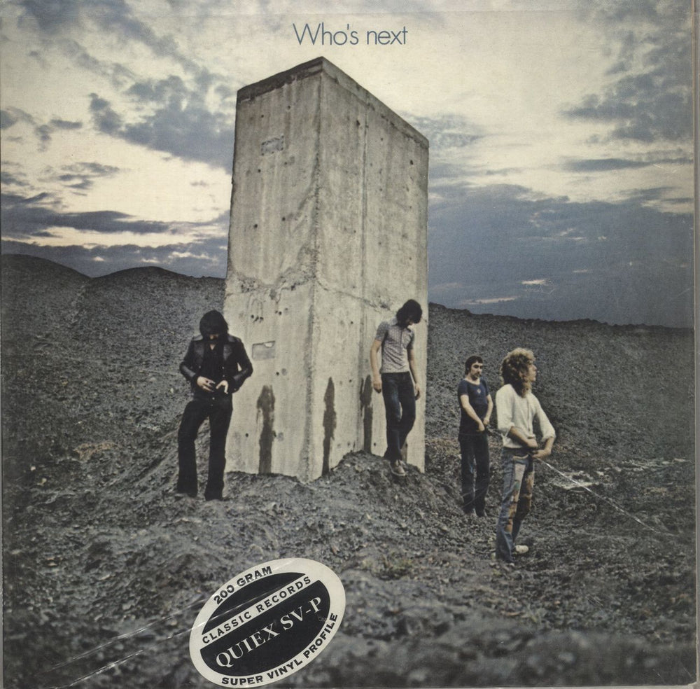 The Who Who's Next - 200gm US vinyl LP album (LP record) 2408102