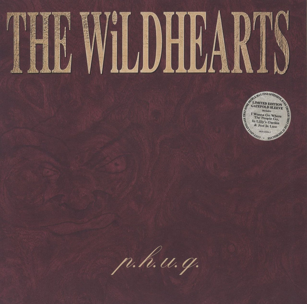 The Wildhearts P.H.U.Q. - Gatefold UK vinyl LP album (LP record) 0630-10654-1