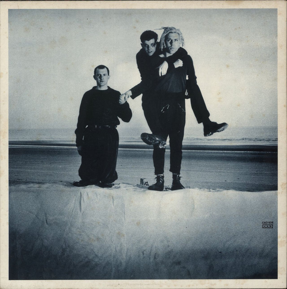 The Wolfgang Press Standing Up Straight + Lyric Insert UK vinyl LP album (LP record)