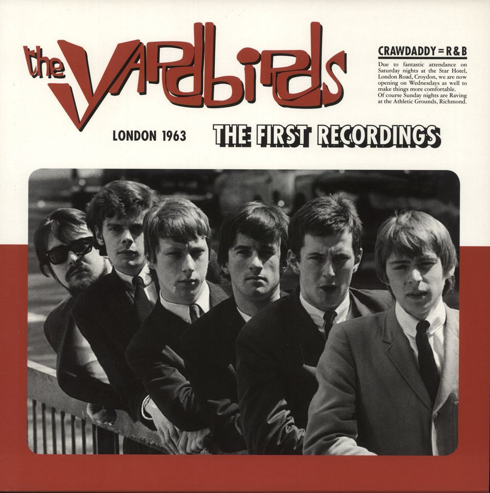 The Yardbirds London 1963: The First Recordings! - 180gm Vinyl UK vinyl LP album (LP record) TB6089