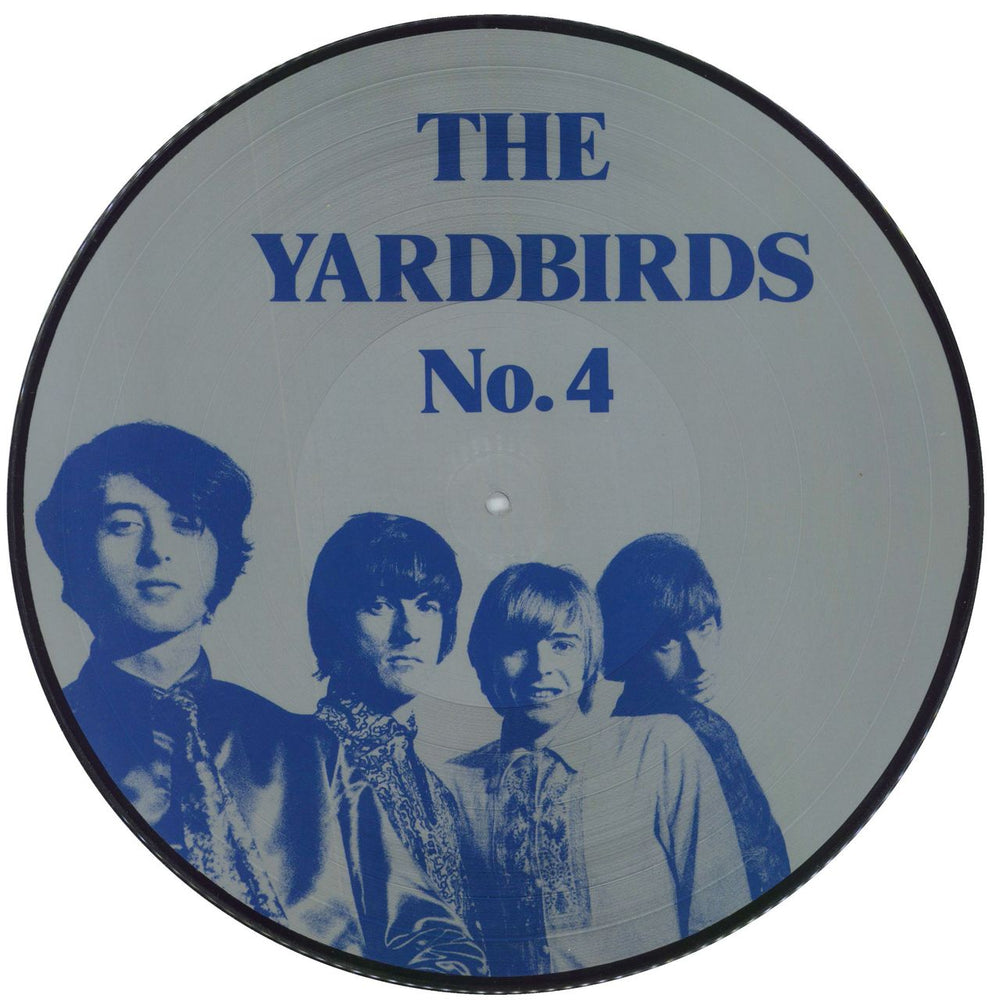 The Yardbirds No. 4 Swiss picture disc LP (vinyl picture disc album) 201030