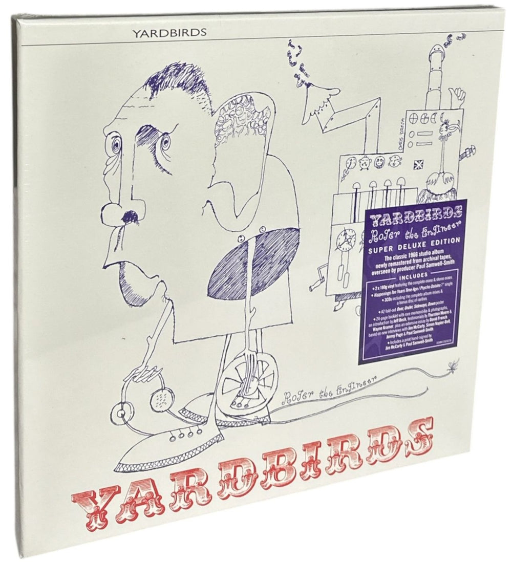 The Yardbirds Roger The Engineer: Super Deluxe Edition - Signed Insert UK box set DEMRECBOX55X