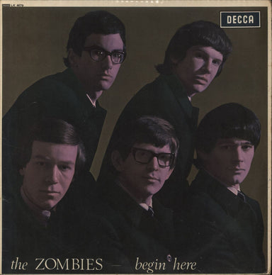 The Zombies Begin Here UK vinyl LP album (LP record) LK4679
