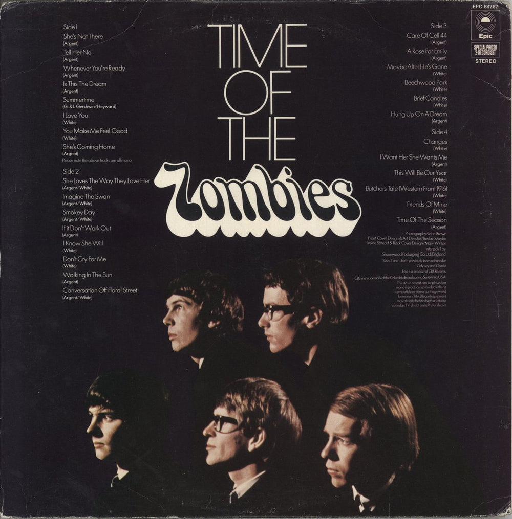 The Zombies Time Of The Zombies - EX UK 2-LP vinyl record set (Double LP Album)