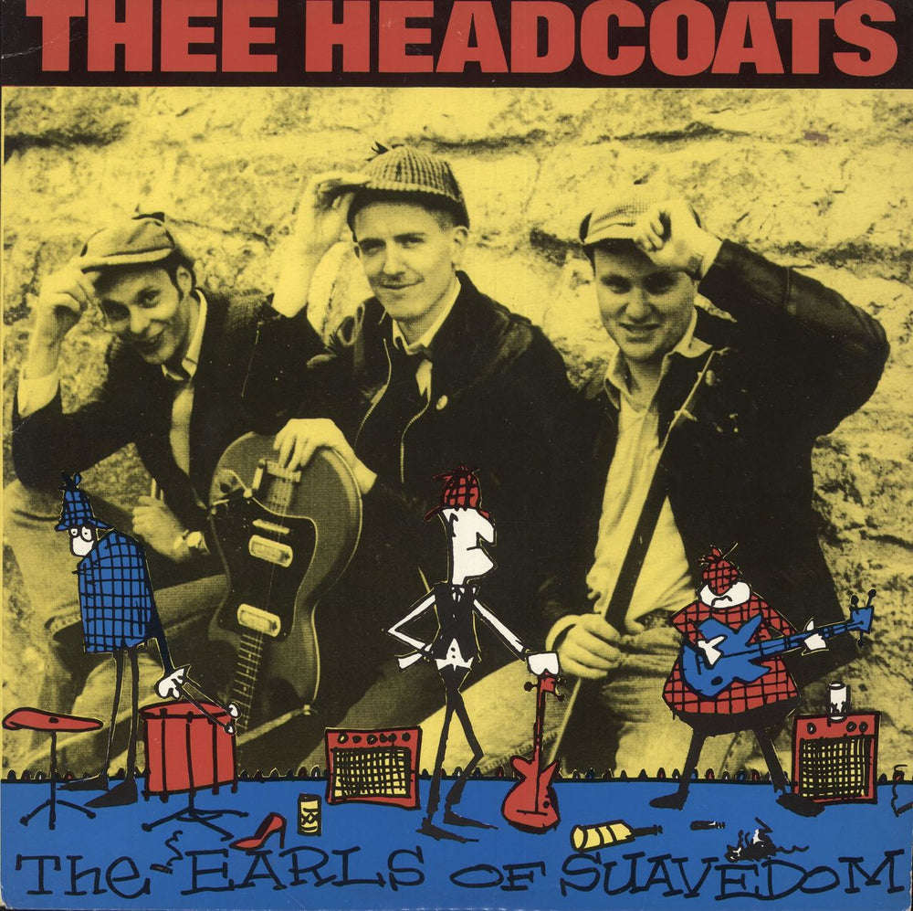 Thee Headcoats The Earls Of Suavedom US vinyl LP album (LP record) CRYPTLP020