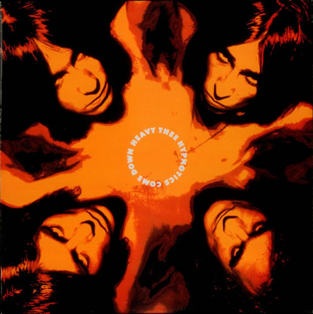 Thee Hypnotics Come Down Heavy + Insert UK vinyl LP album (LP record) SITU28