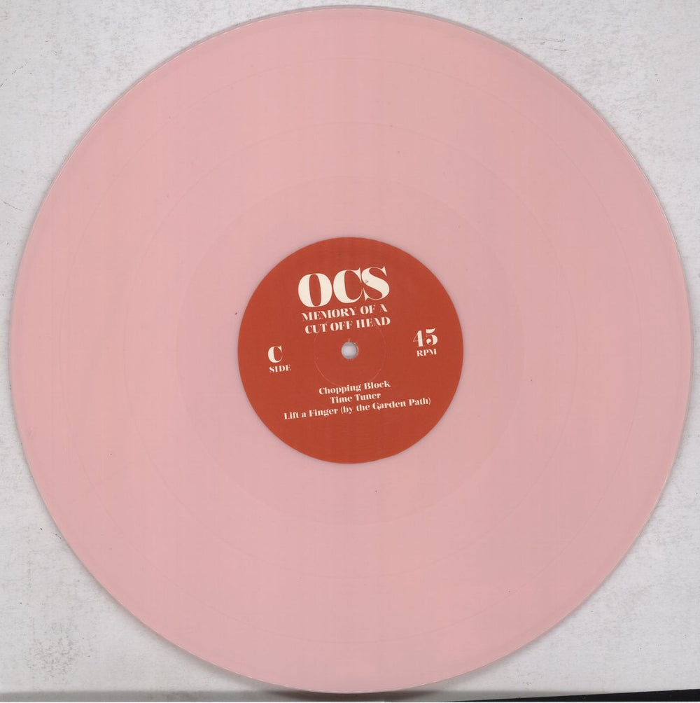 Thee Oh Sees Memory Of A Cut Off Head - Baby Pink Vinyl UK 2-LP vinyl record set (Double LP Album)