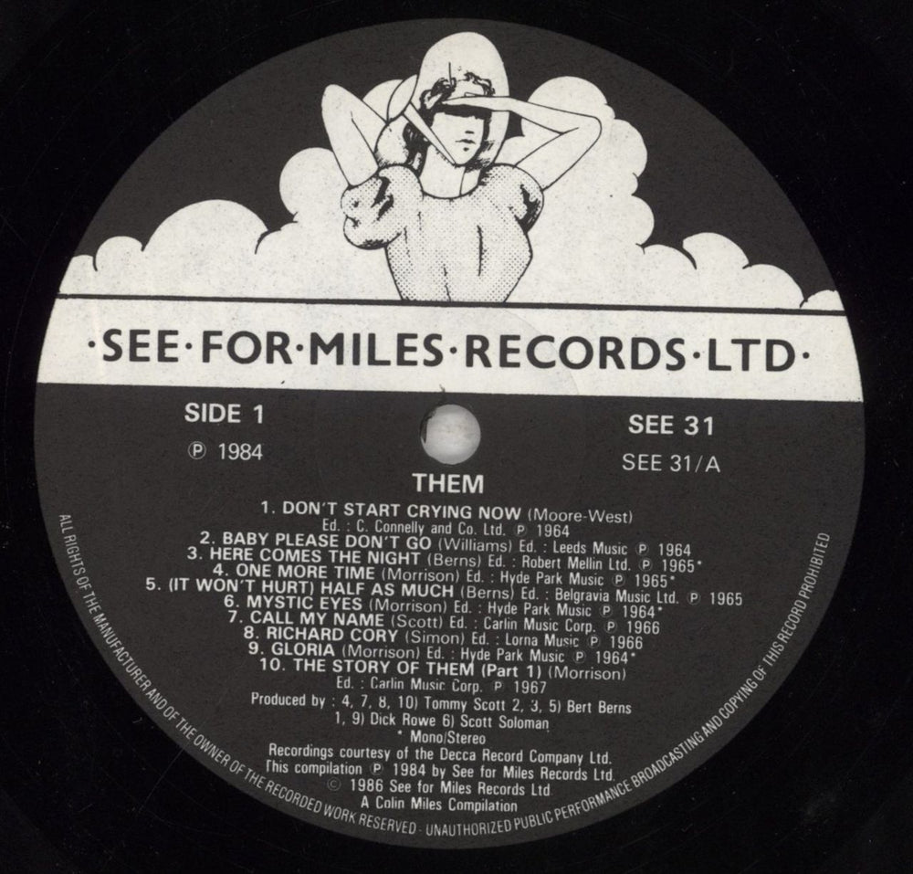 Them Them UK vinyl LP album (LP record) T-MLPTH240681