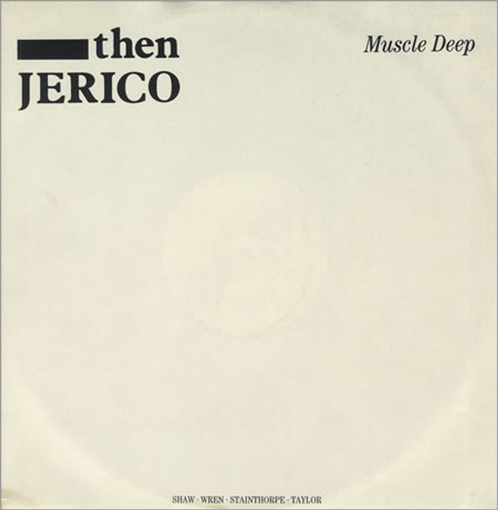 Then Jerico Muscle Deep UK 12" vinyl single (12 inch record / Maxi-single) LONX86