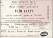 Thin Lizzy 2012 Tour Programme + Ticket Stub UK tour programme THITRTO833733