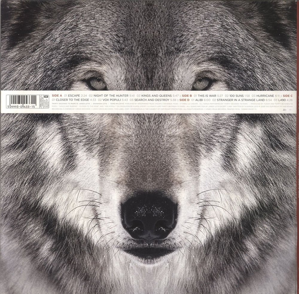 Thirty Seconds To Mars This Is War + CD UK 2-LP vinyl record set (Double LP Album) 5099930943315