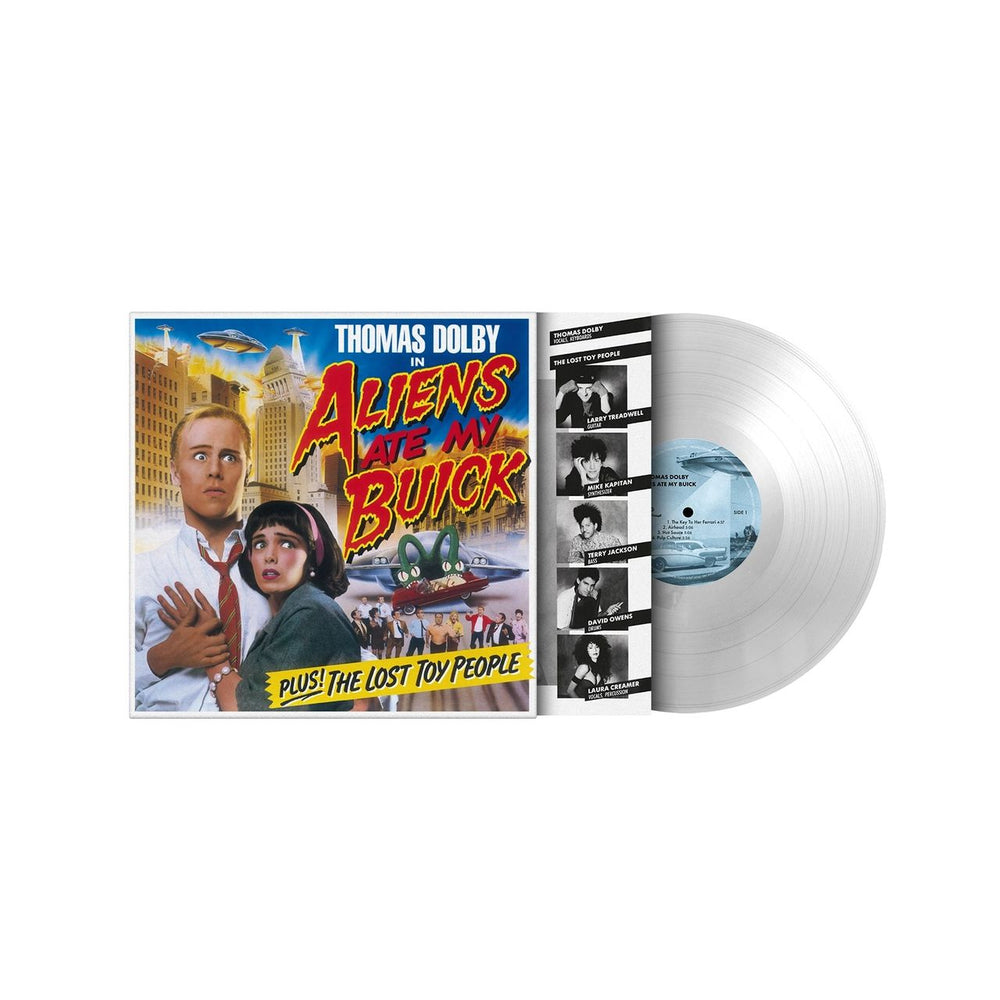 Thomas Dolby Aliens Ate My Buick - Crystal Clear Vinyl 180 Gram UK vinyl LP album (LP record) 8719262036178