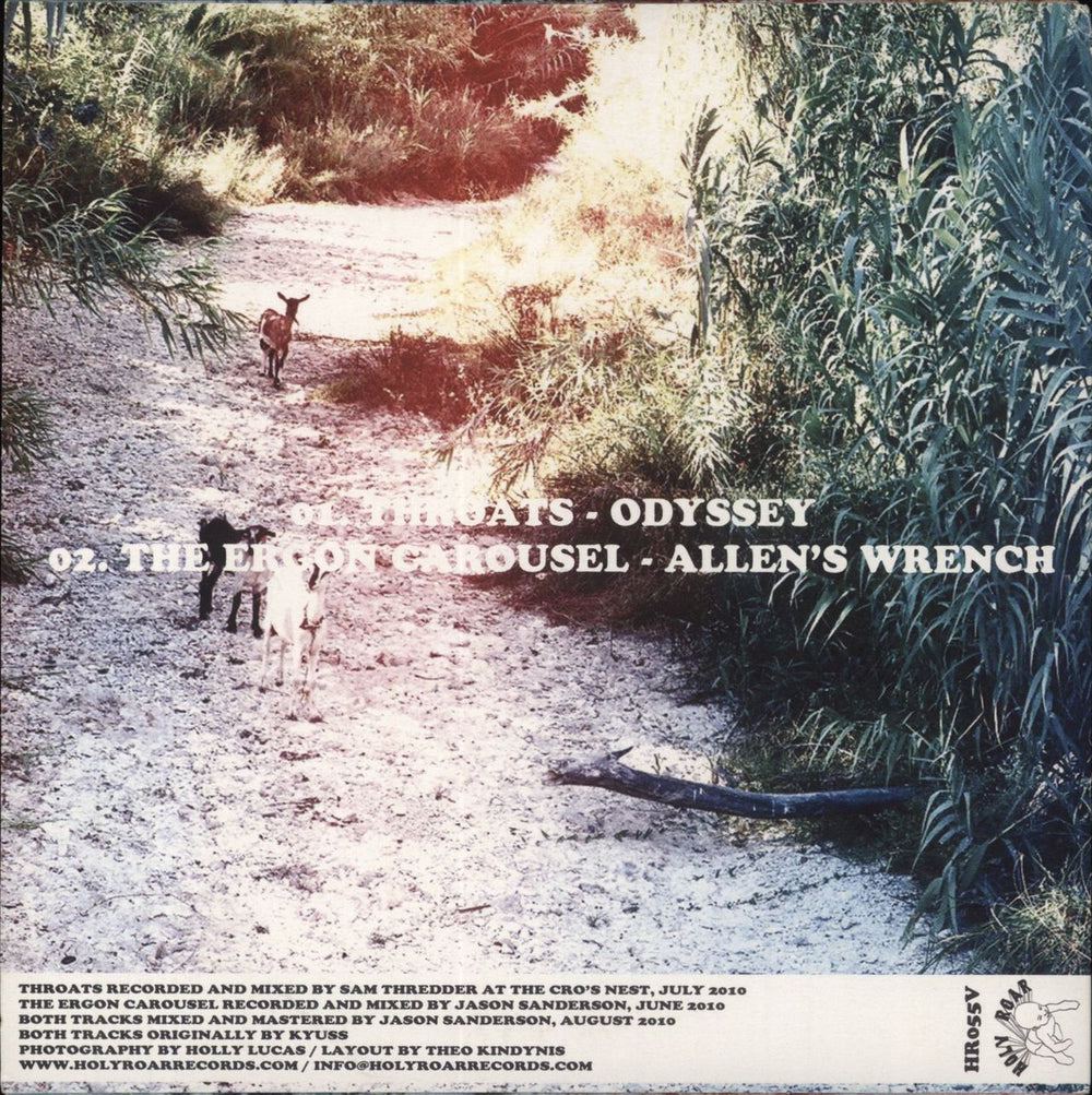 Throats Kyuss Covers Split UK 7" vinyl single (7 inch record / 45)