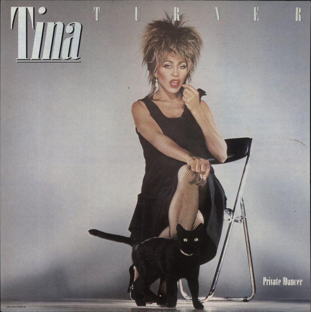 Tina Turner Private Dancer UK vinyl LP album (LP record) TINA1