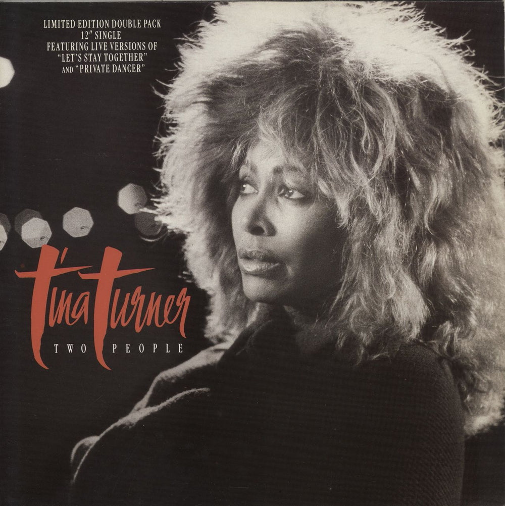 Tina Turner Two People UK 12" vinyl single (12 inch record / Maxi-single) 12CLD430