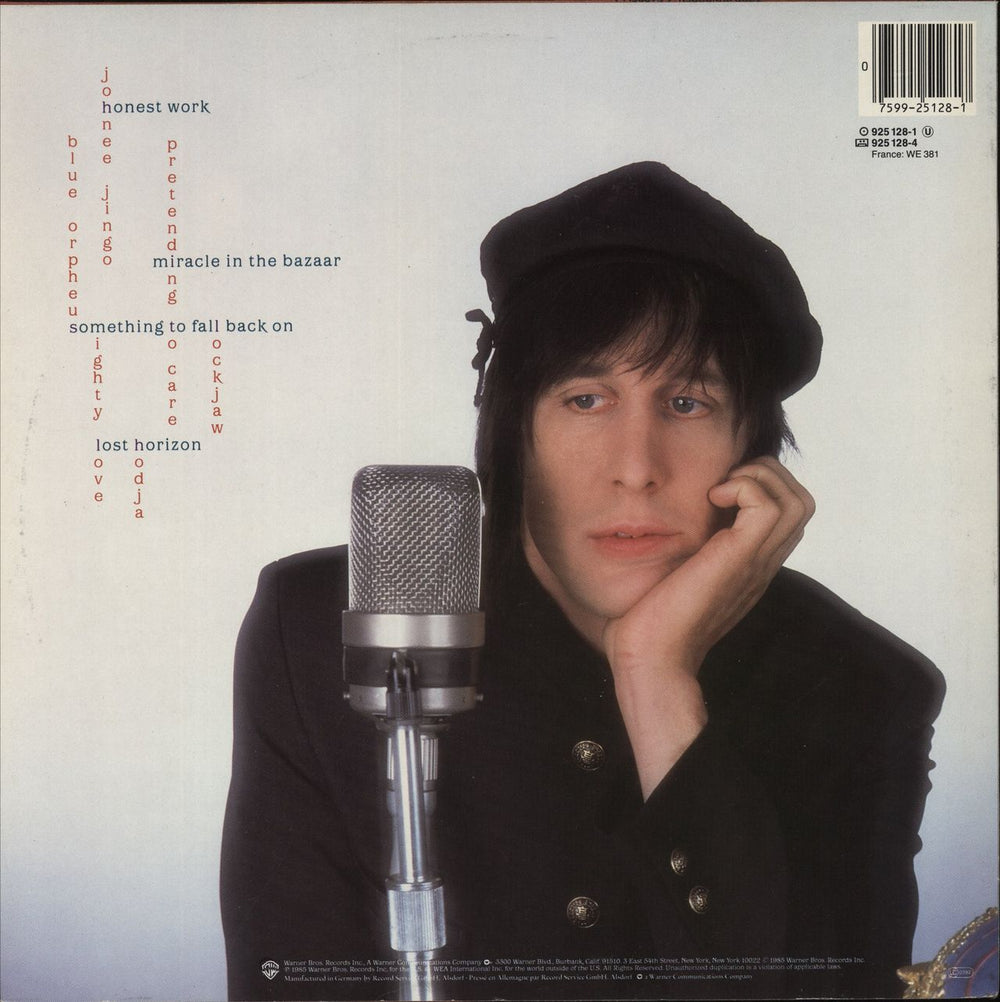 Todd Rundgren A Cappella German vinyl LP album (LP record) 075992512817