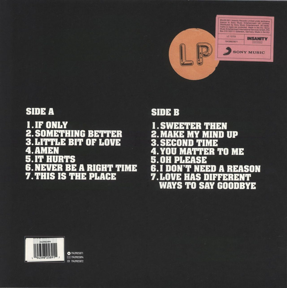 Tom Grennan Evering Road - Blue Vinyl - Autographed UK vinyl LP album (LP record) 194398258911