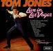 Tom Jones Live In Las Vegas - 2nd UK vinyl LP album (LP record) SKL5032