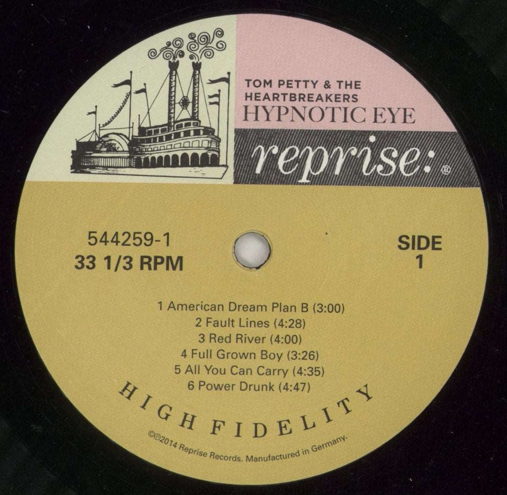 Tom Petty & The Heartbreakers Hypnotic Eye UK vinyl LP album (LP record) PETLPHY654686