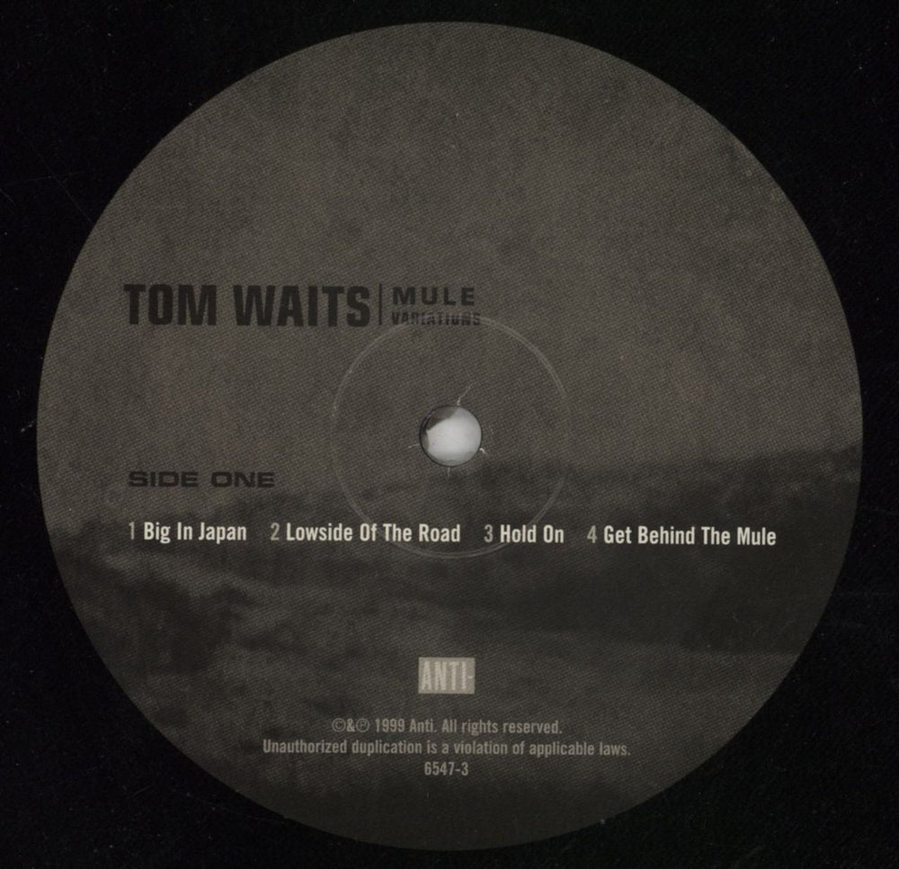 Tom Waits Mule Variations - 180gm Vinyl Dutch 2-LP vinyl record set (Double LP Album) TMW2LMU756276