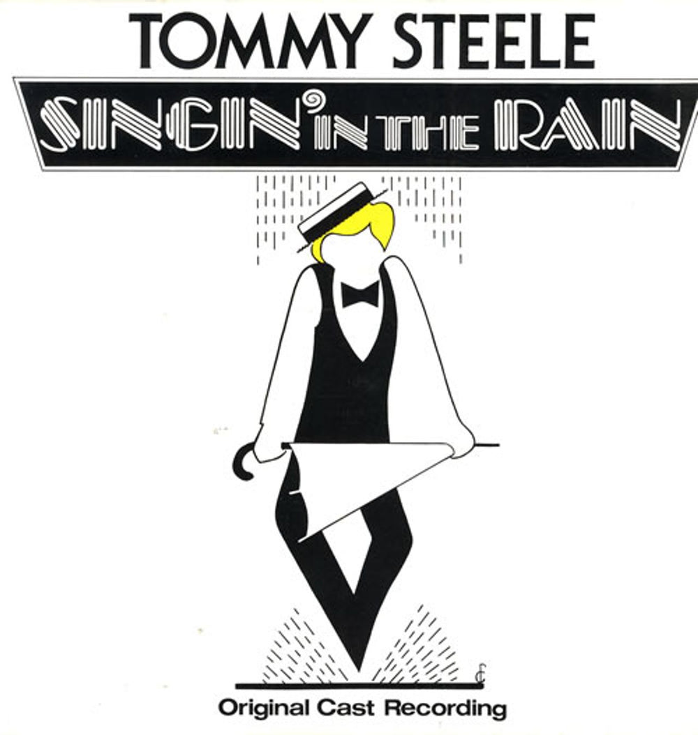 Tommy Steele Singin' In The Rain UK vinyl LP album (LP record) RAIN1