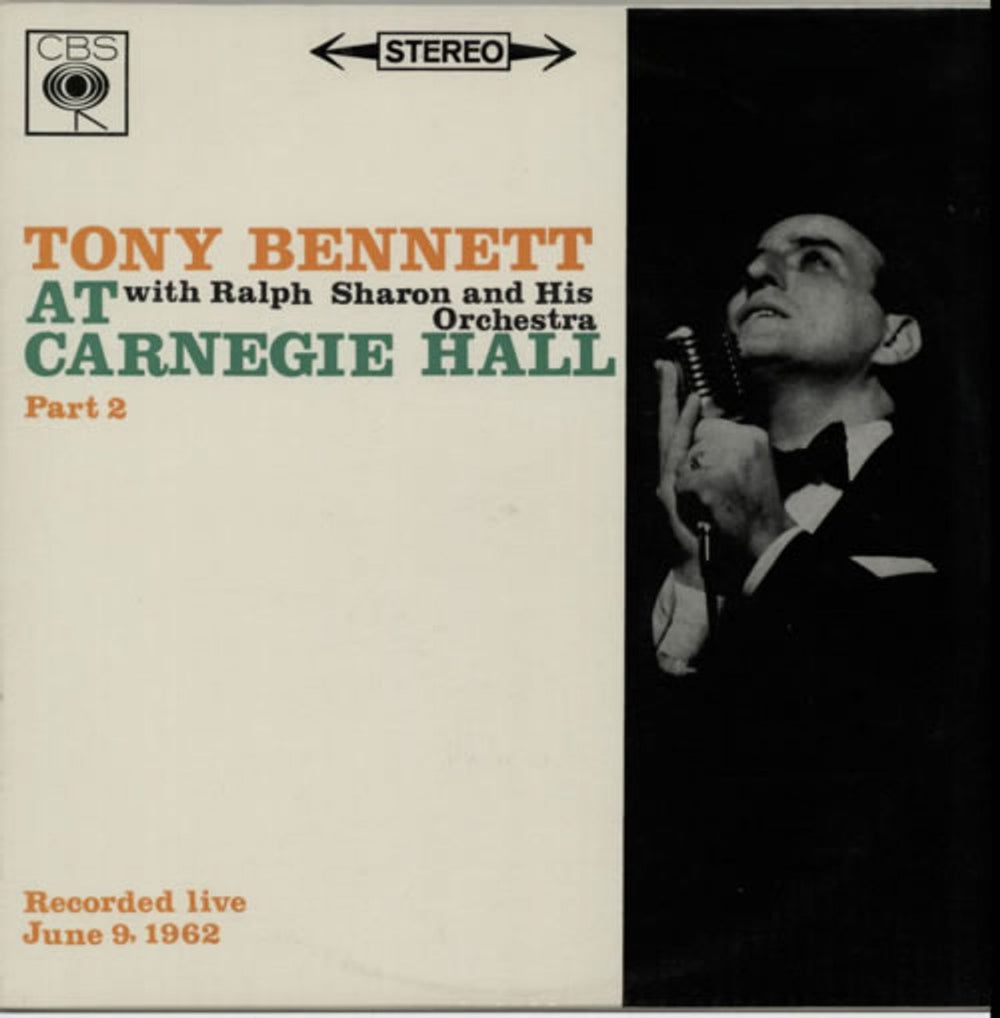 Tony Bennett At Carnegie Hall - Parts 1 & 2 UK 2-LP vinyl record set (Double LP Album) ONY2LAT603493