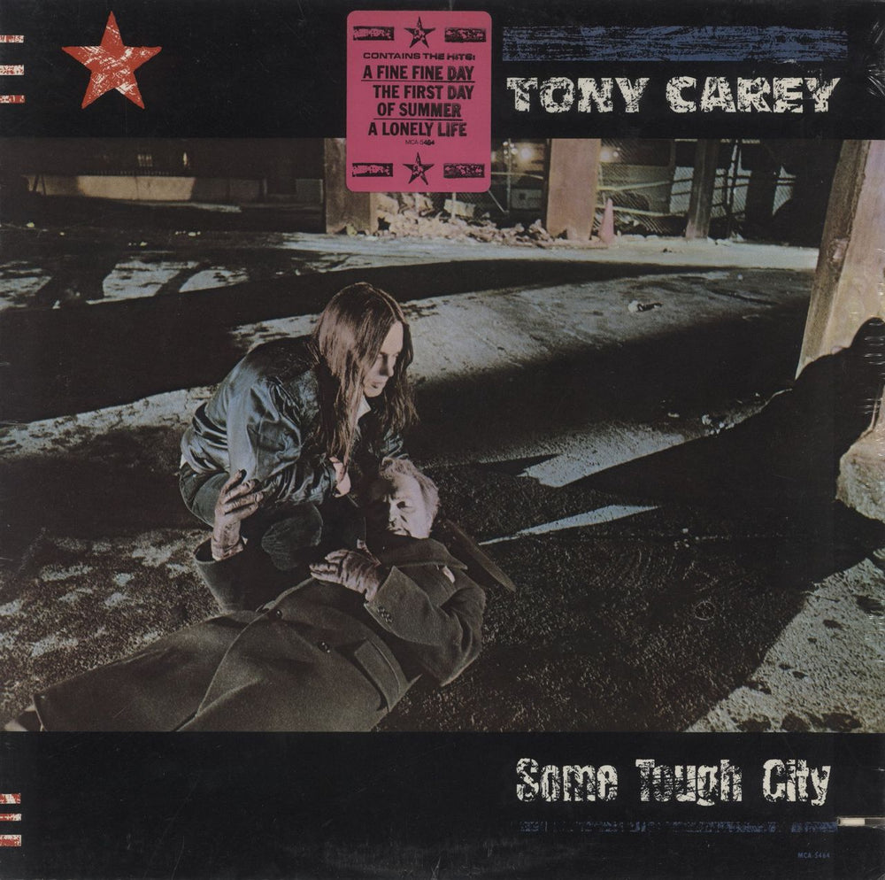 Tony Carey Some Tough City - Sealed US vinyl LP album (LP record) MCA-5464