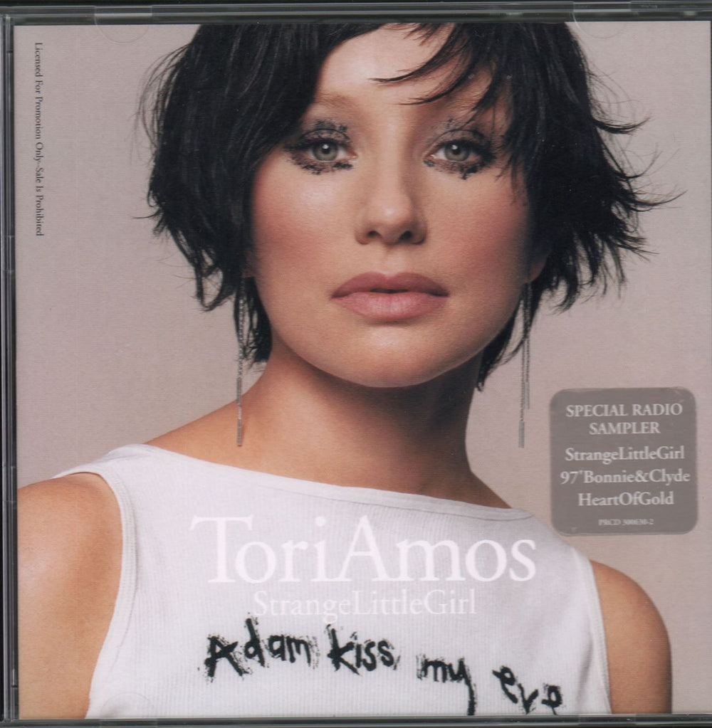 Tori Amos Strange Little Girl - Special Radio Sampler - Logo T-Shirt Sleeve US Promo CD single (CD5 / 5") PRCD300630