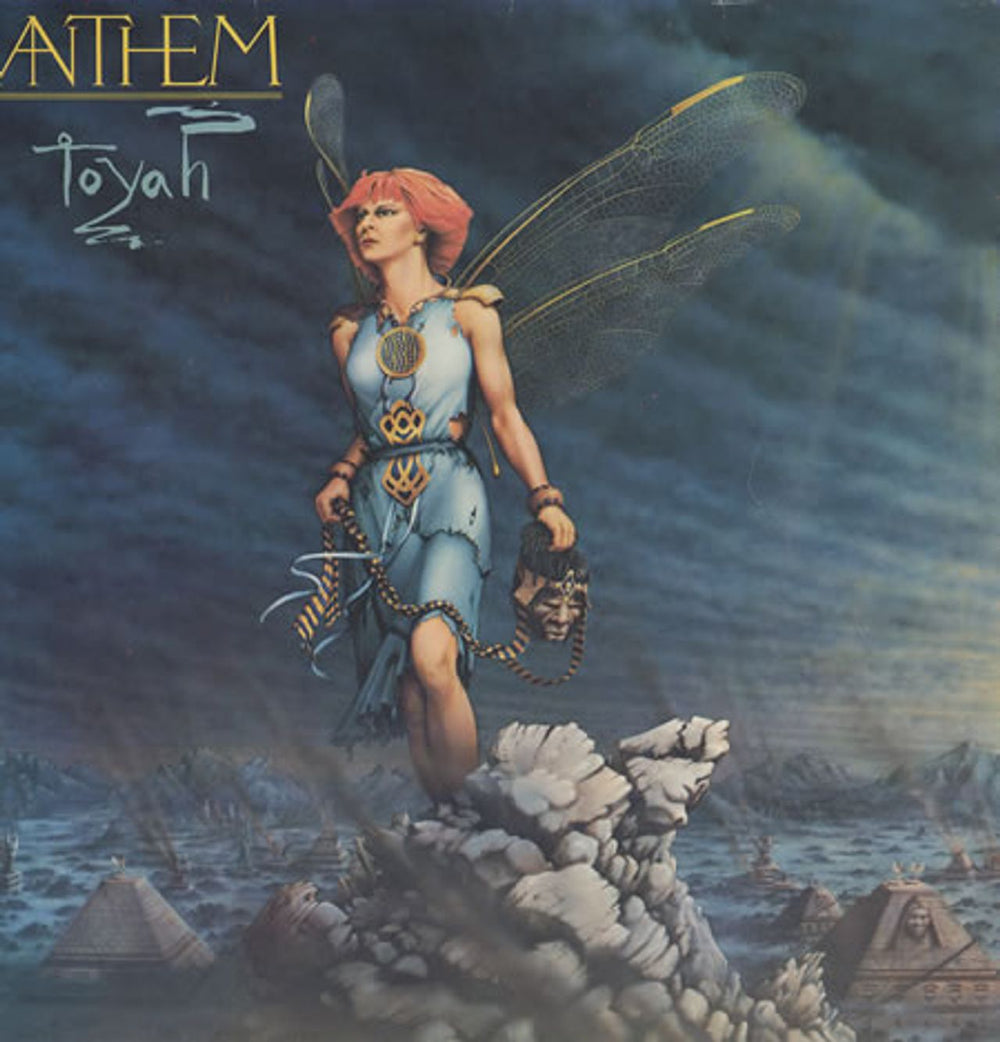Toyah Anthem UK vinyl LP album (LP record) VOOR1