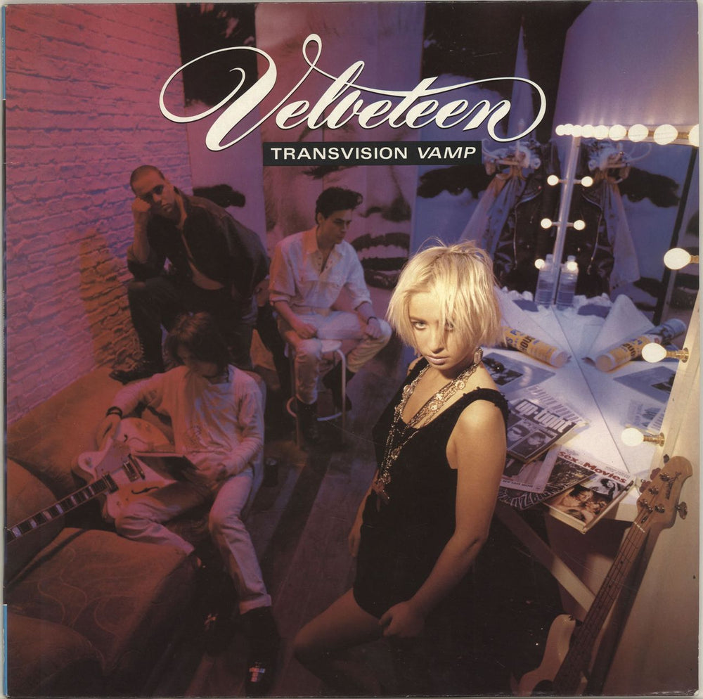 Transvision Vamp Velveteen UK vinyl LP album (LP record) MCG6050