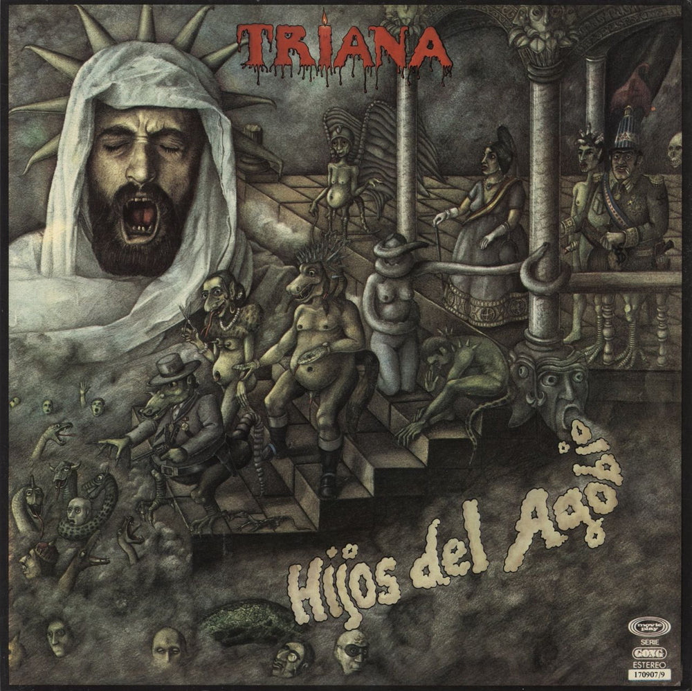 Triana Hijos del Agobio Spanish vinyl LP album (LP record) 170907/9