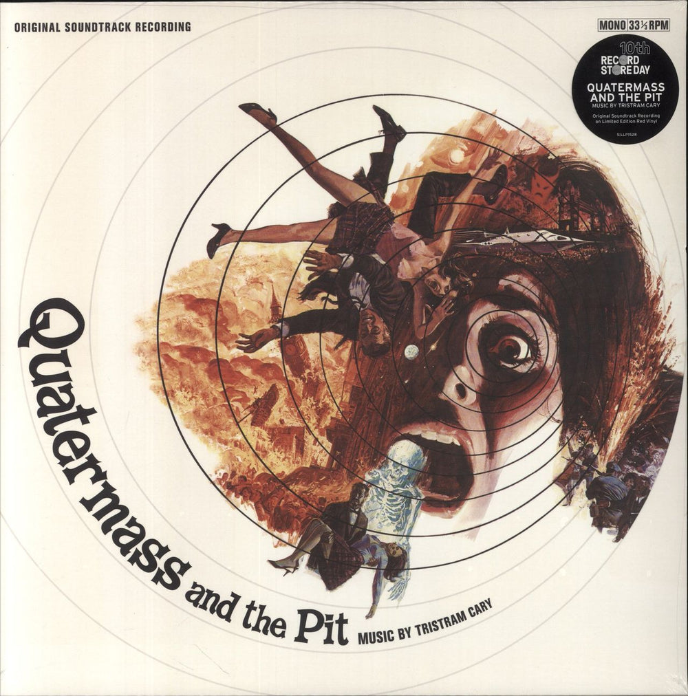 Tristram Cary Quatermass And The Pit - RSD - Red Vinyl - Sealed UK vinyl LP album (LP record) SILLP1528