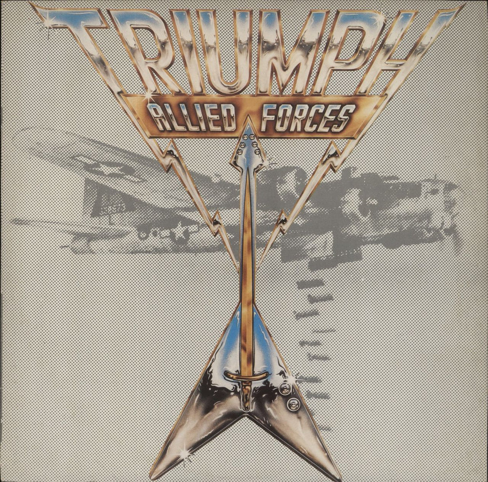 Triumph Allied Forces UK 12" vinyl single (12 inch record / Maxi-single) RCAT135