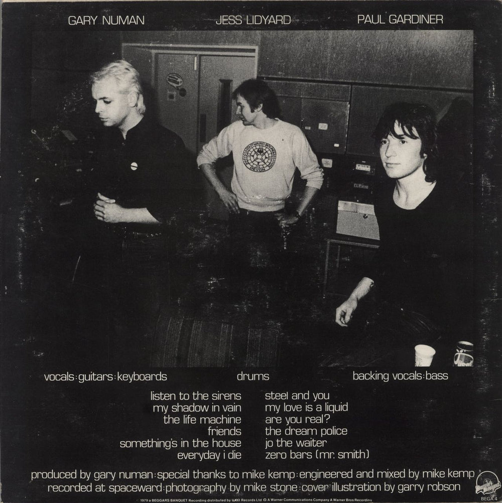 Tubeway Army Tubeway Army - Promo Stickered UK Promo vinyl LP album (LP record)