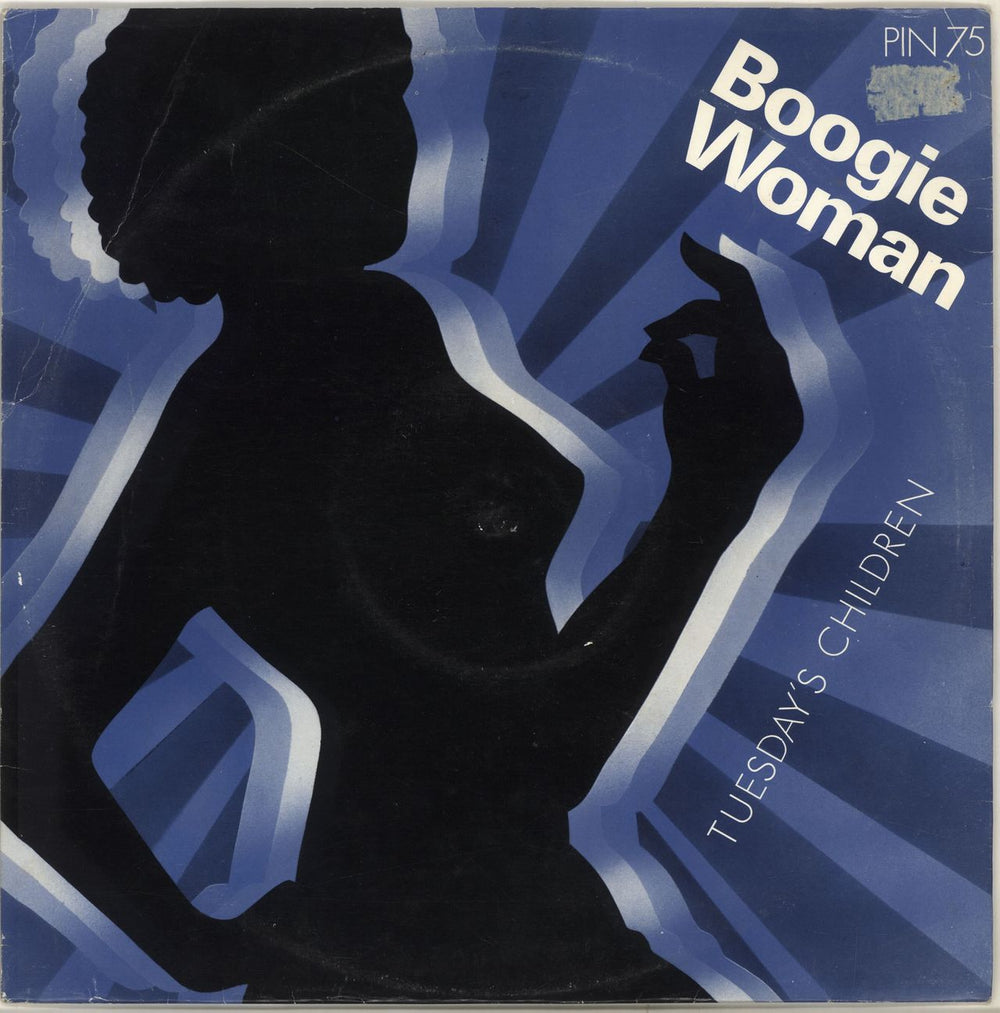 Tuesday's Children Boogie Woman - Clear Vinyl UK 12" vinyl single (12 inch record / Maxi-single) PIN75-12