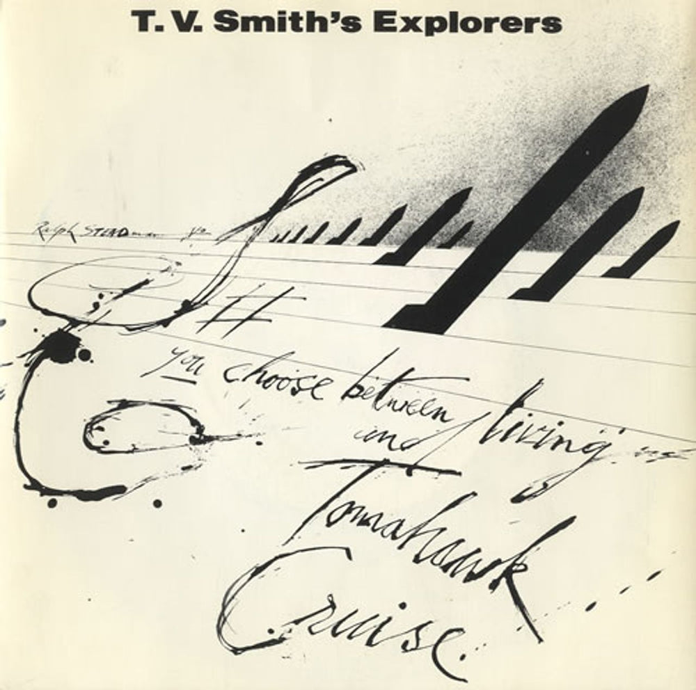 TV Smith Tomahawk Cruise UK 7" vinyl single (7 inch record / 45) NS64