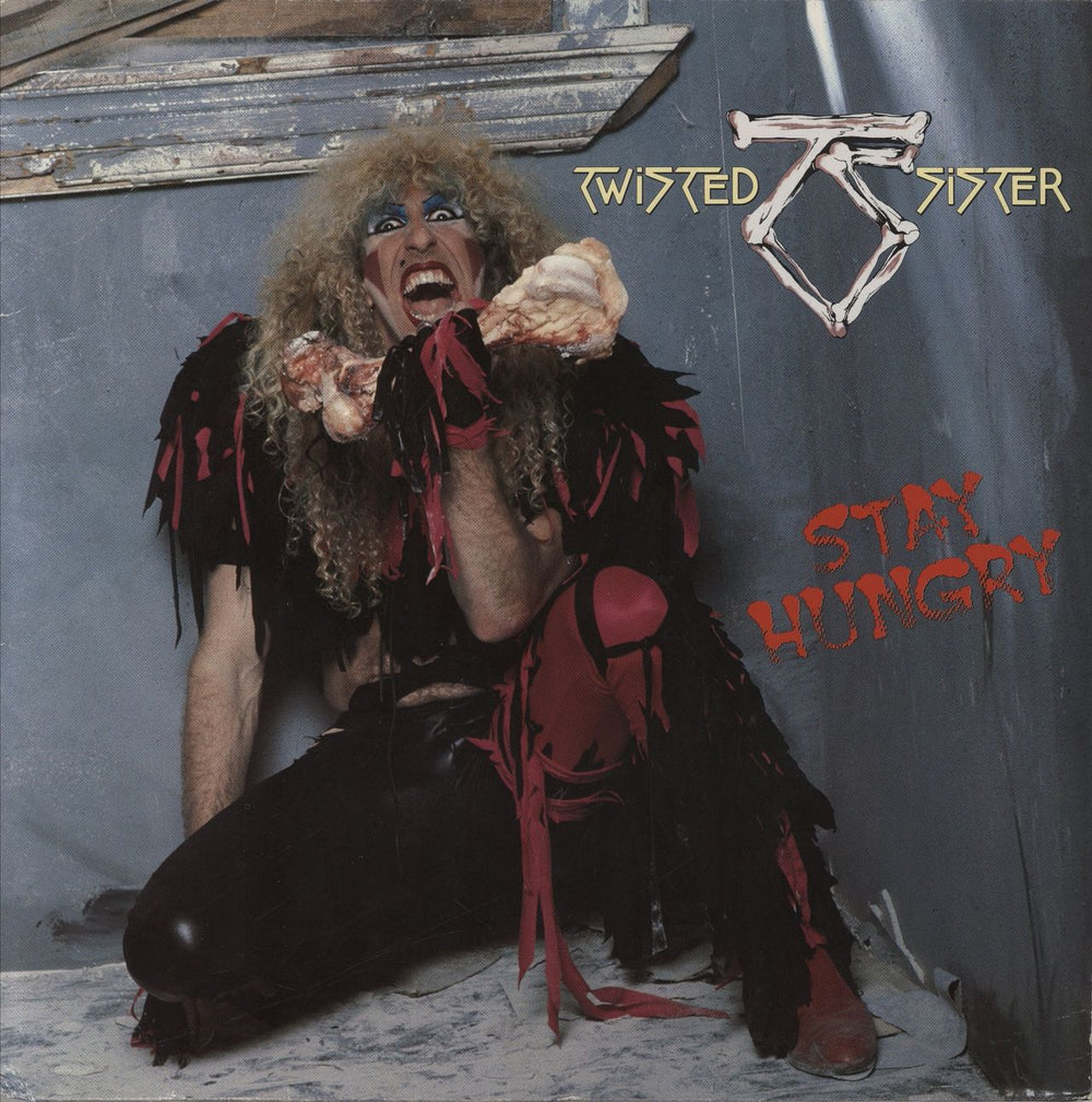 Twisted Sister Stay Hungry German vinyl LP album (LP record) 780156-1