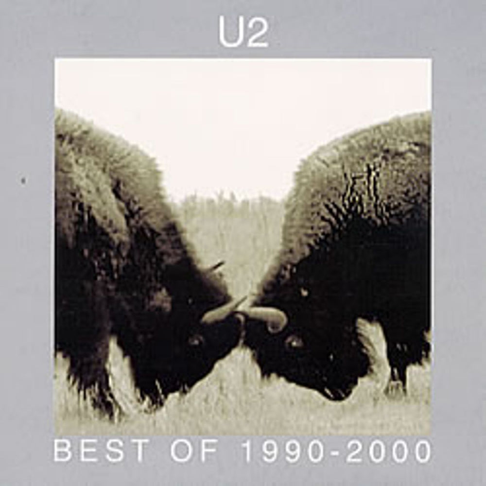 U2 Best Of 1990-2000 French handbill SALES PRESENTER