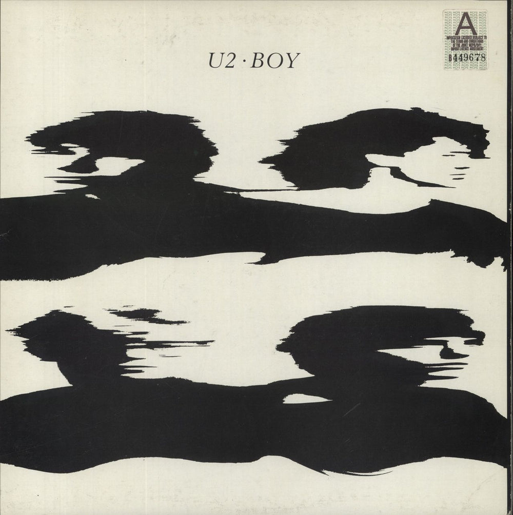 U2 Boy - EX Canadian vinyl LP album (LP record) ISL9646