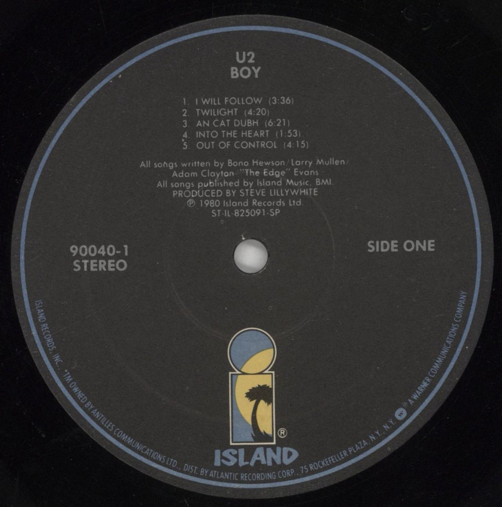 U2 Boy - Stretch sleeve US vinyl LP album (LP record) U-2LPBO78362