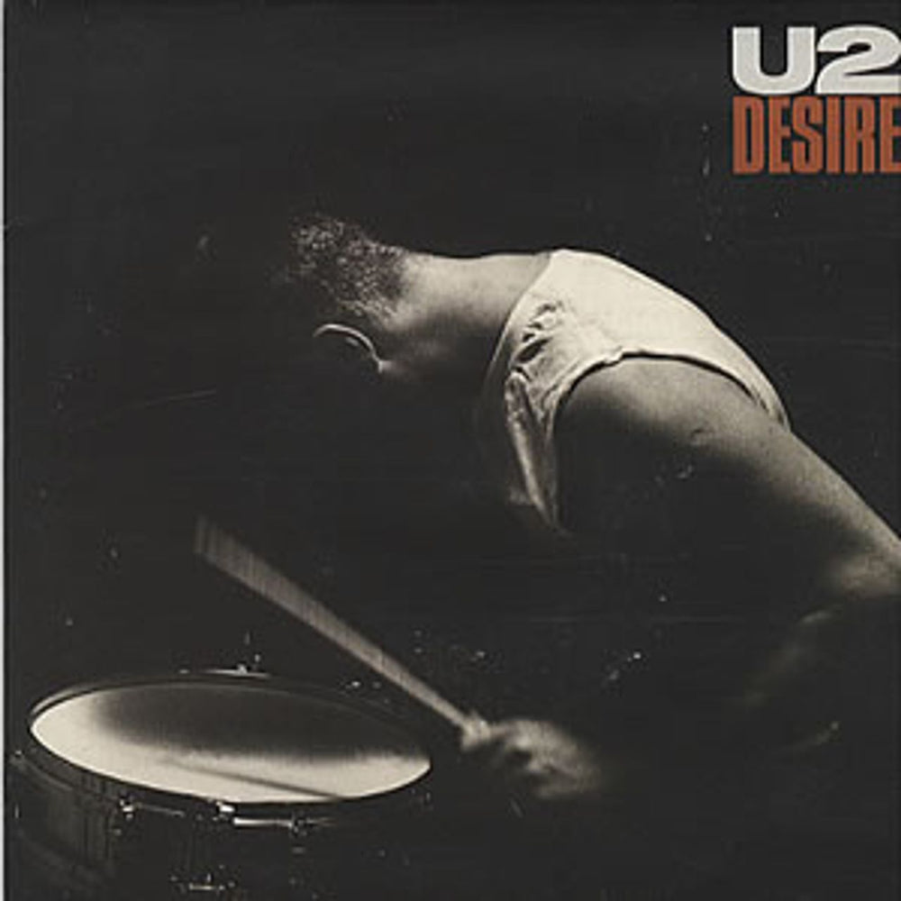 U2 Desire - Gatefold UK 7" vinyl single (7 inch record / 45) ISG400