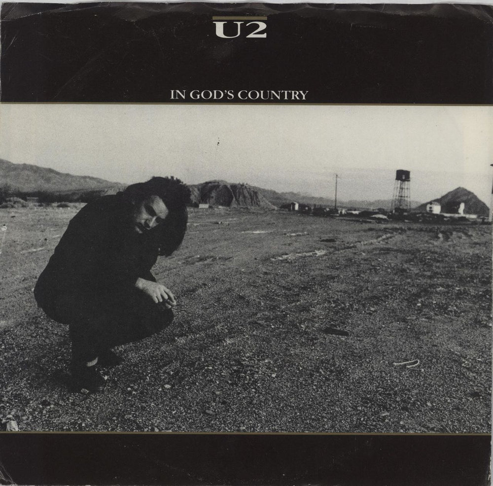 U2 In God's Country - EX US 7" vinyl single (7 inch record / 45) 7-99385