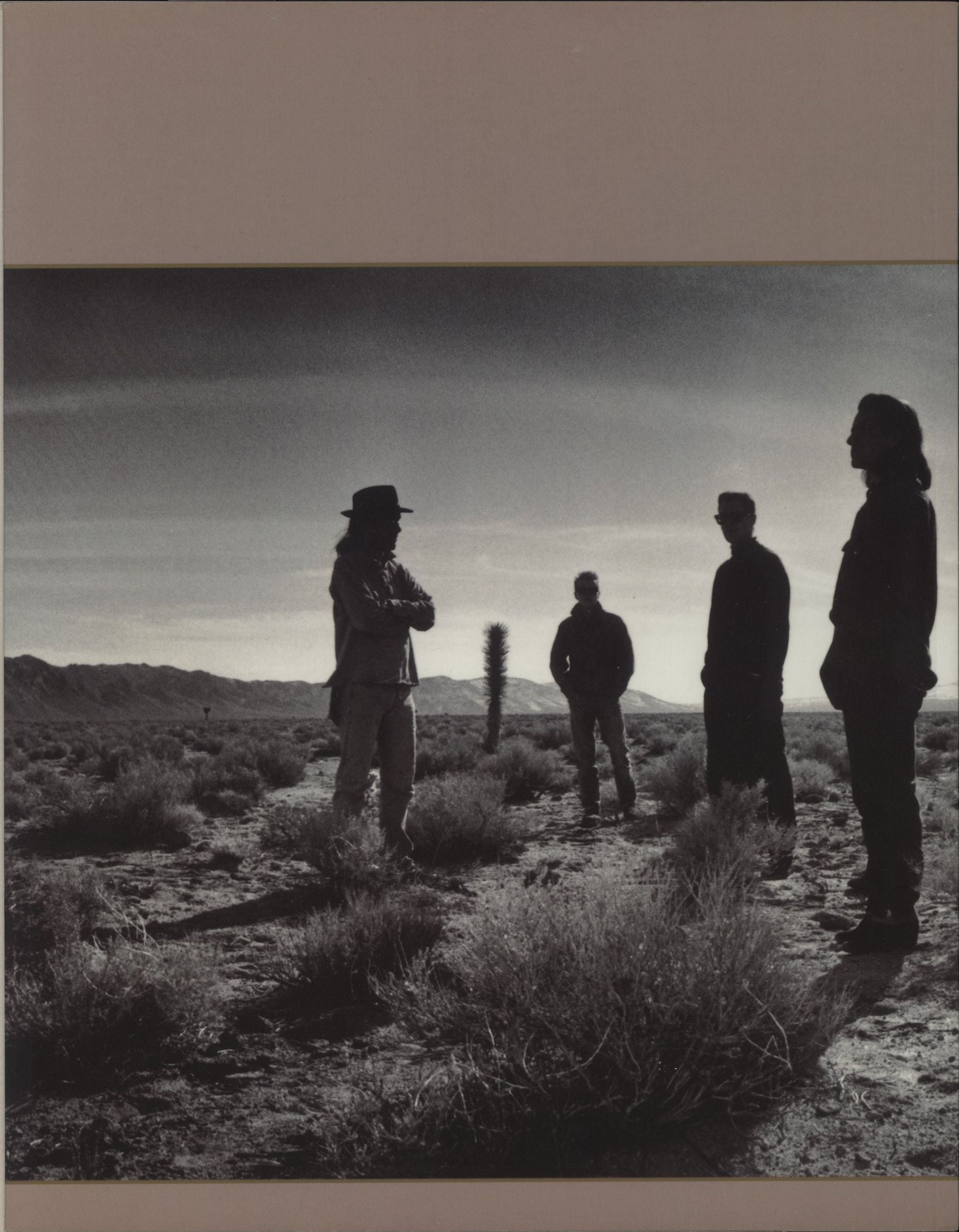 U2 The Joshua Tree + Envelope UK tour programme