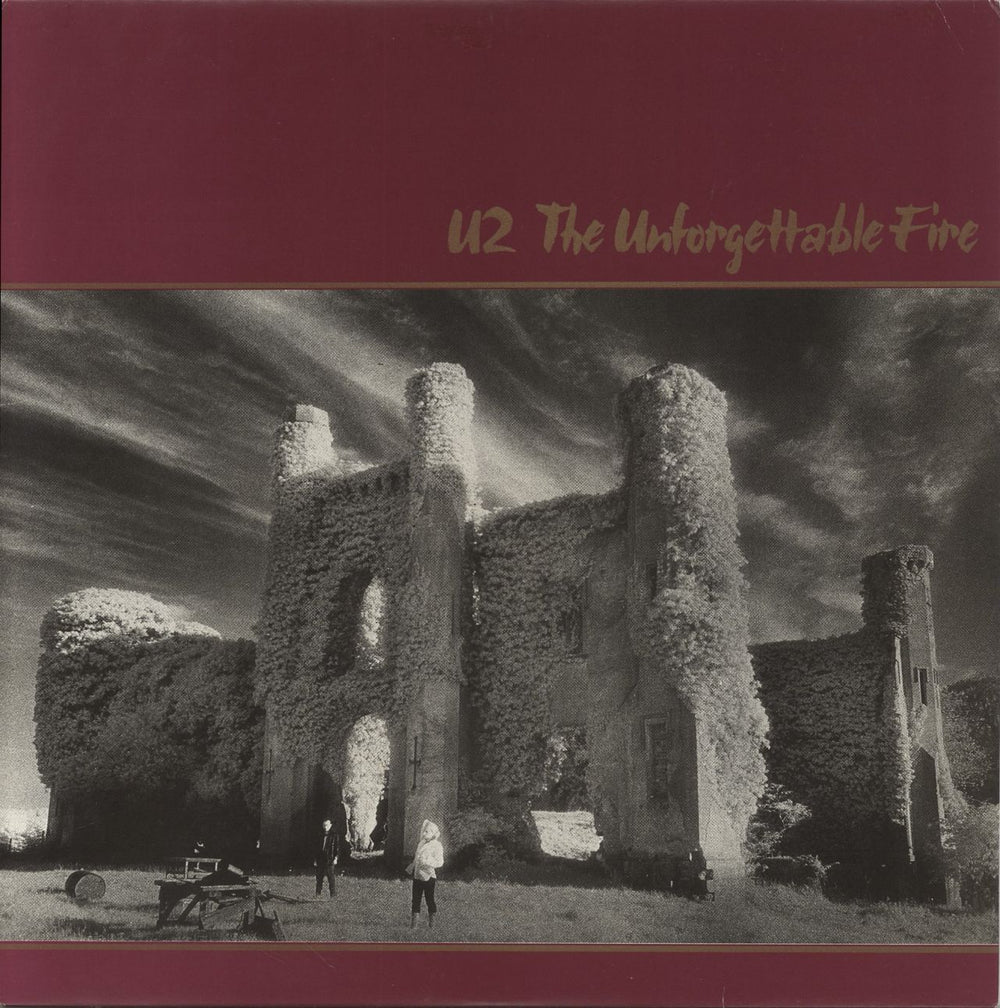 U2 The Unforgettable Fire Australian vinyl LP album (LP record) RML-53132