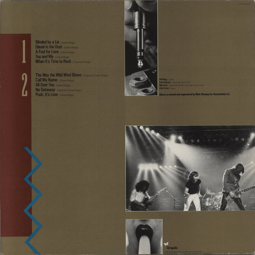 UFO Making Contact UK vinyl LP album (LP record)