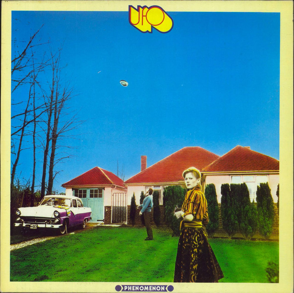 UFO Phenomenon - Blue Label - Misprint UK vinyl LP album (LP record) CHR1059