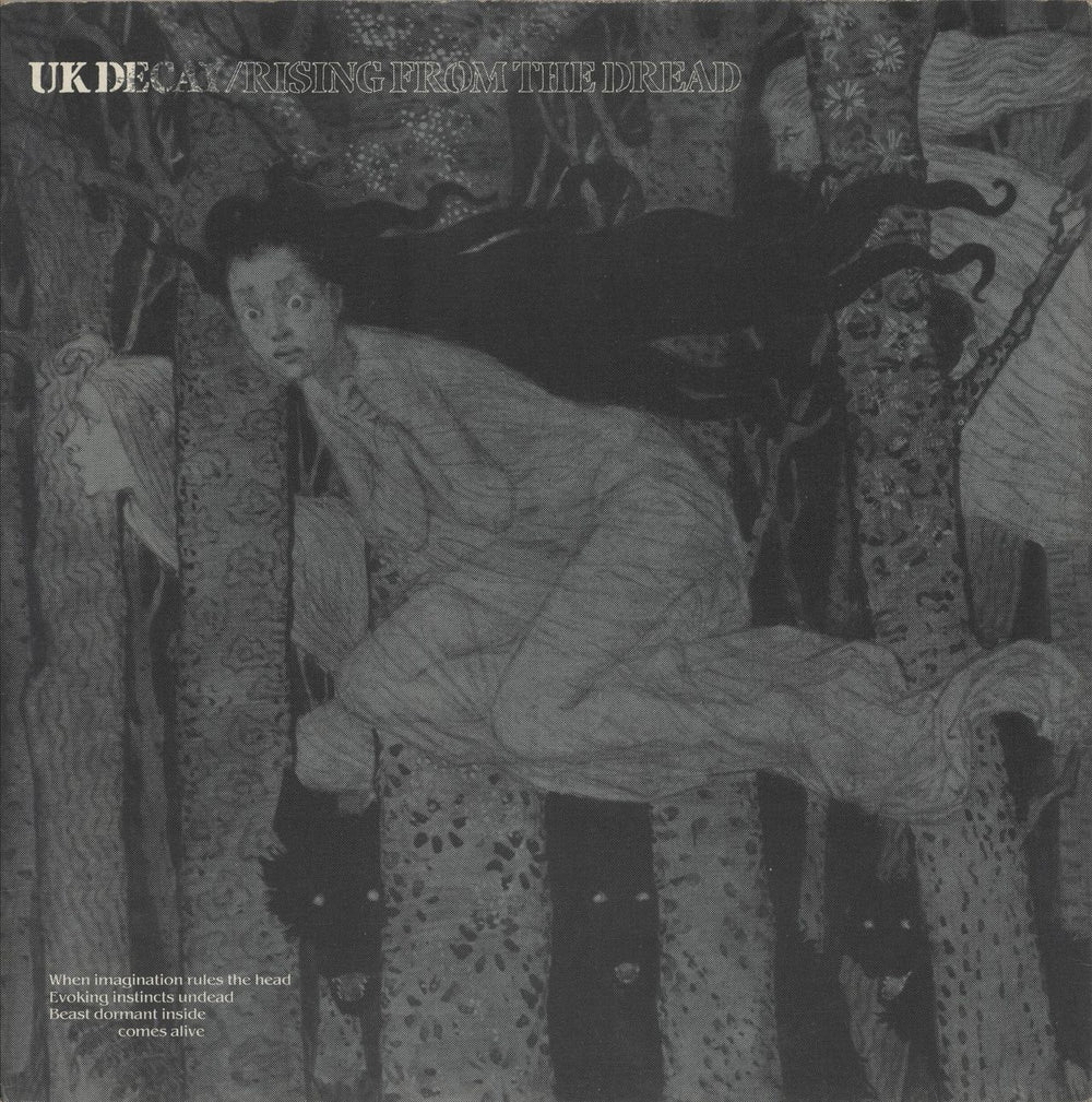 UK Decay Rising From The Dread UK 12" vinyl single (12 inch record / Maxi-single) CHRISTITS1