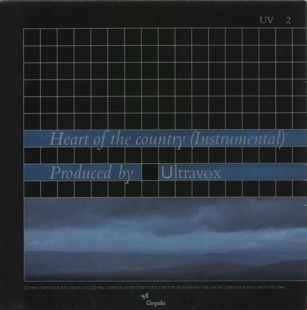 Ultravox Lament - Clear Vinyl - stickered UK 7" vinyl single (7 inch record / 45)